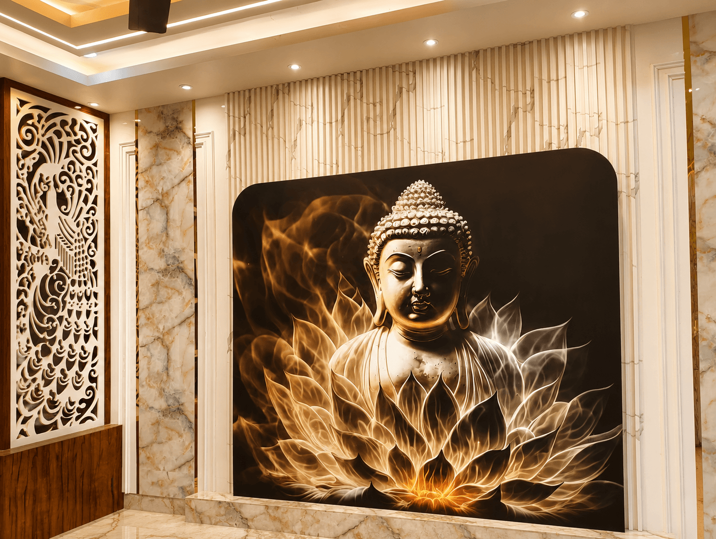 Zen Feature Wall