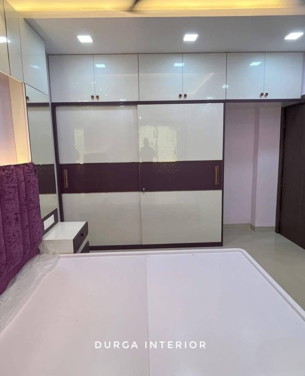 White Sliding Wardrobe